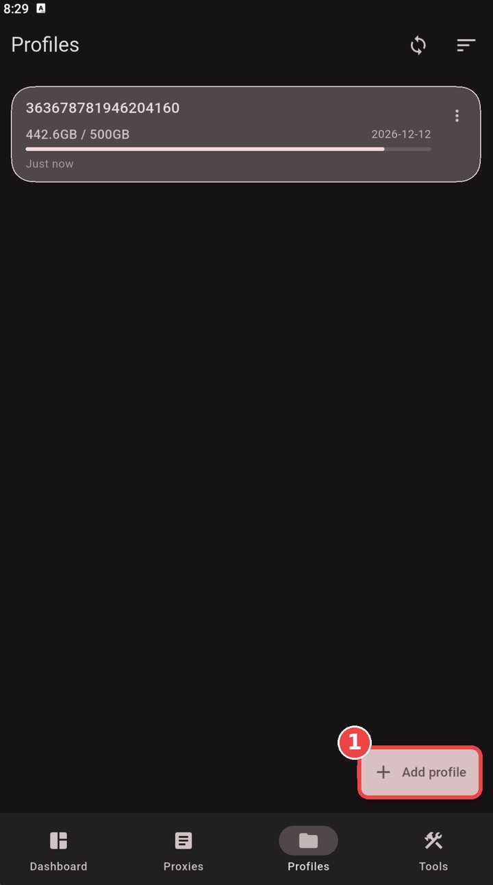 Add profile